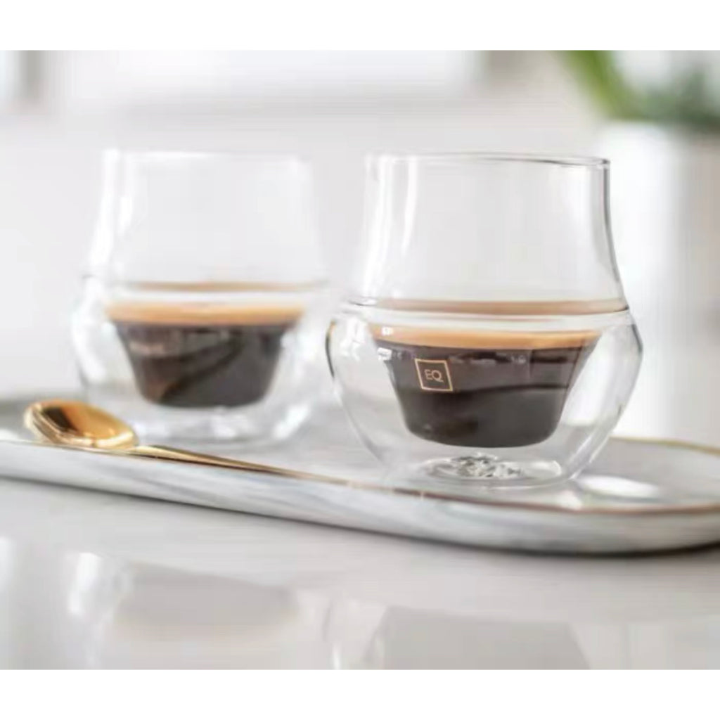 (Ready Stock)KRUVE EQ Glassware Espresso Shot Glass Coffee Shot Glass Sensory Glass Tasting Glass