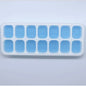 (Ready Stock)Silicone Ice Cube Tray Mold With Clear Cover Popsicle Kitchen Mould Fruit Maker Freezer