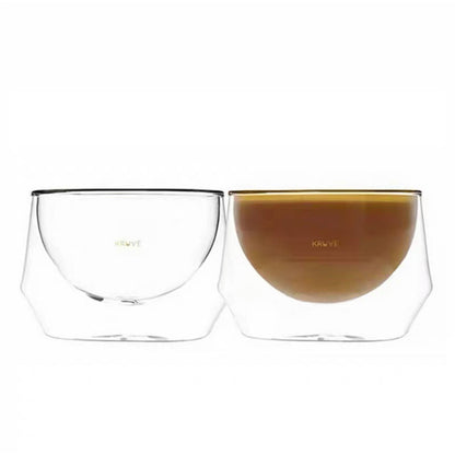 (Ready Stock)KRUVE EQ Glassware Espresso Shot Glass Coffee Shot Glass Sensory Glass Tasting Glass