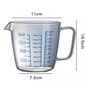 (READY STOCK)Heat Resistant Glass Measuring Cup With Scale Kitchen Baking Transparent  Tea Milk Jug 250ml/500ml