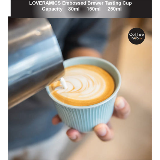 (READY STOCK)Loveramics BREWERS 80ML 150ML 250ML  EMBOSSED TASTING CUP