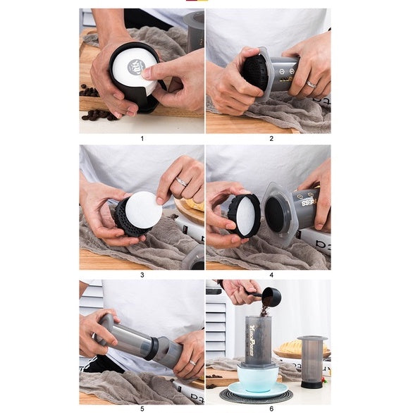 (READY STOCK)Espresso Coffee AeroPress Compatible Quality OEM Coffee Maker