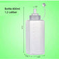 (READY STOCK)800/1000ml Plastic Condiment Bottles Squeeze Kitchen Leak Proof Seasoning Squeeze Bottle Dispenser Oil