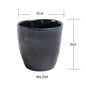 (Ready Stock)Espresso Coffee Tea Ceramic Underglaze Cup Mug Pottery Japanese Retro Style 180ml - 250ml