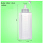 (READY STOCK)800/1000ml Plastic Condiment Bottles Squeeze Kitchen Leak Proof Seasoning Squeeze Bottle Dispenser Oil