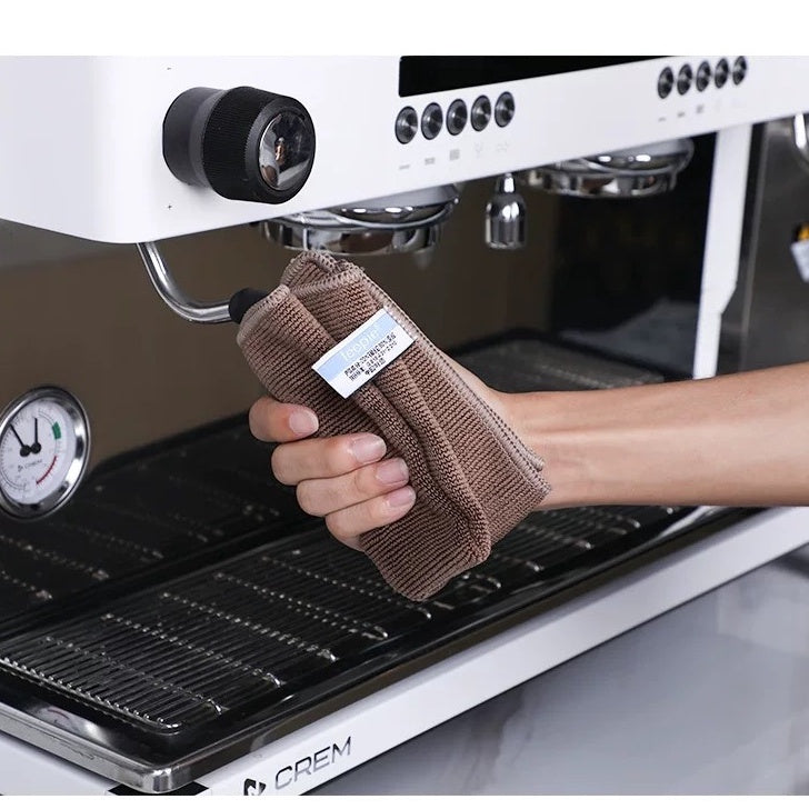 (Ready Stock)Coffee Machine Cafe Bar Counter Barista Microfiber Towel Soft Super Absorbent Cleaning Towel Handtowel