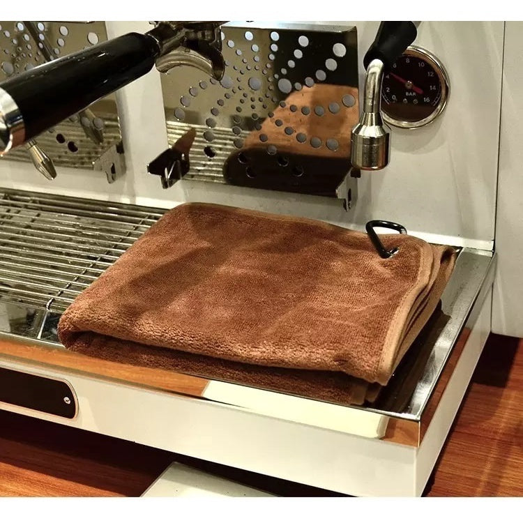 (Ready Stock)Coffee Machine Cafe Bar Counter Barista Microfiber Towel Soft Super Absorbent Cleaning Towel Handtowel