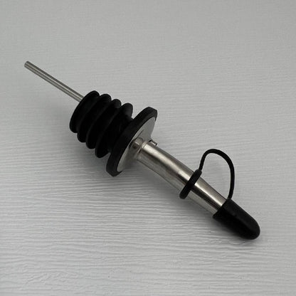 (Ready Stock)Wine Liquor Pourer Classic Bottle Tapered Spout Oil Wine Bottle Stopper Stainless Steel