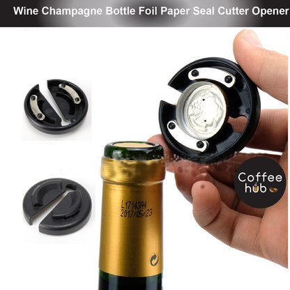 (READY STOCK)Wine Champagne Bottle Foil Paper Cutter Seal Tape Opener Foil Cutting Tools