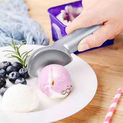 (READY STOCK)Ice Cream Scoop Spoon for Home Kitchen Aluminium Non Stick Anti Freeze 18cm Length