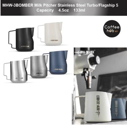 MHW-3Bomber Turbo Milk Pitcher Coffee Pitcher Frothing Pitcher 350ML 500ML Latte Art