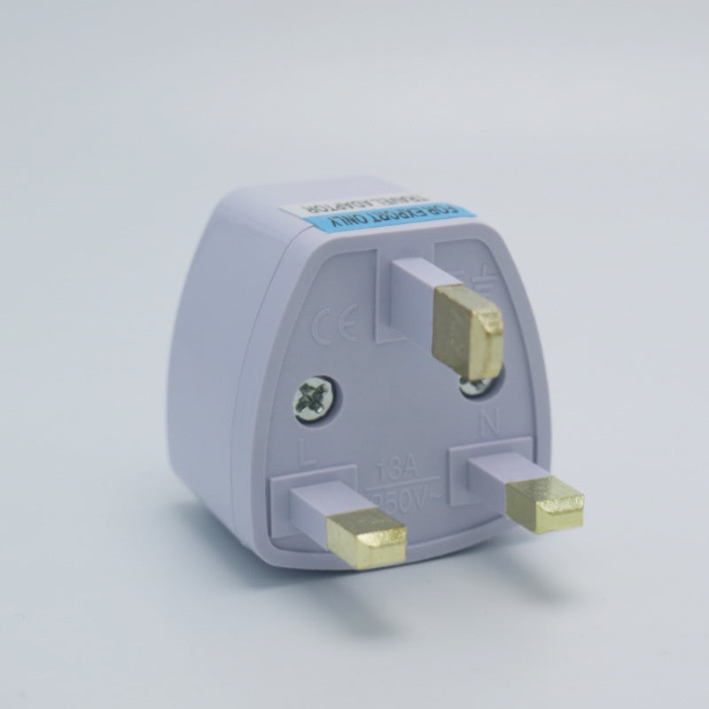 (Ready Stock)Home Travel Socket EU Power Universal 3 Pin UK Adapter Convertor Plug UK/EU/US/CN to Malaysia