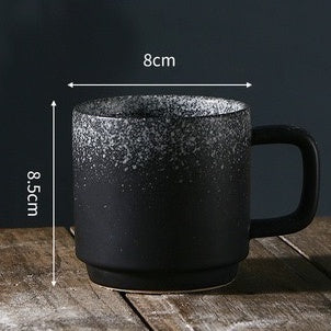 (READY STOCK)Coffee Tea Water Mug Latte Cup Handle 300ml Nordic Ceramic Japanese Style