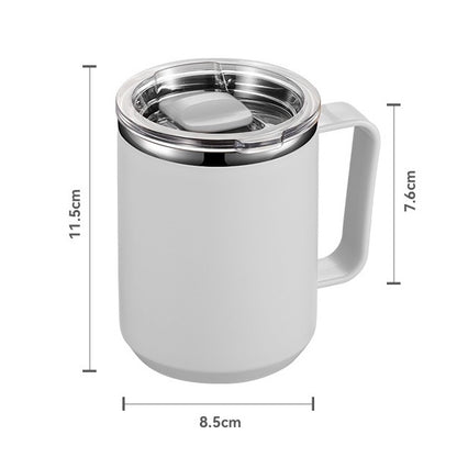 (Ready Stock)Coffee Tea Travel Sports Insulated Vacuum Mug Tumbler 360ml 460ml 510ml Stainless Steel With Lid