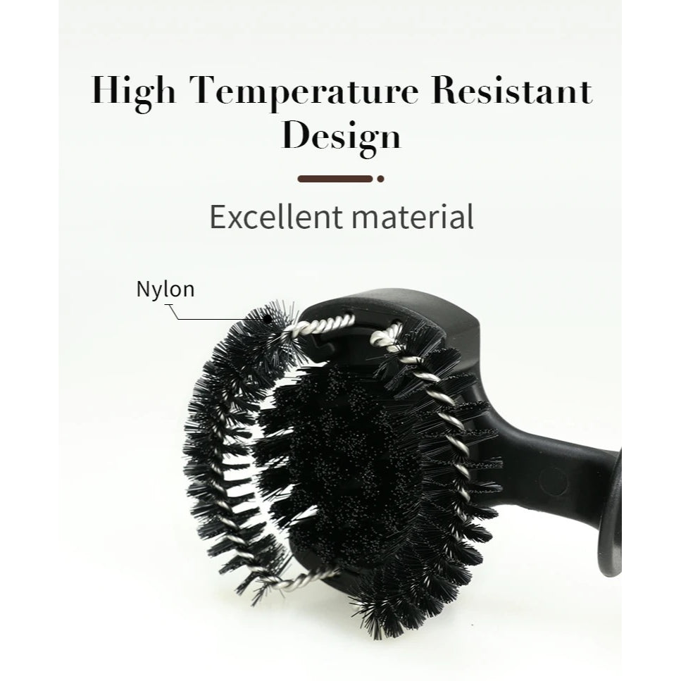 (Ready Stock)Coffee Espresso Machine Head Cleaning Brush Nylon cum Detergent Scoop 51 53 58mm