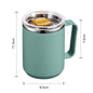 (Ready Stock)Coffee Tea Travel Sports Insulated Vacuum Mug Tumbler 360ml 460ml 510ml Stainless Steel With Lid