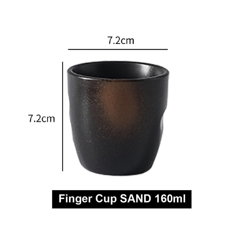 (Ready Stock)Espresso Coffee Tea Ceramic Underglaze Cup Mug Pottery Japanese Retro Style 180ml - 250ml