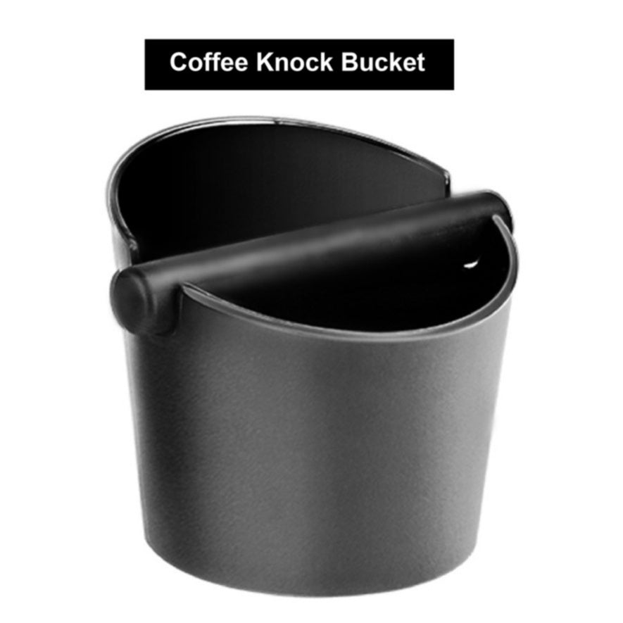 (Ready Stock)Coffee Espresso Ground Knock Box Bin Anti Slip Small Size Black