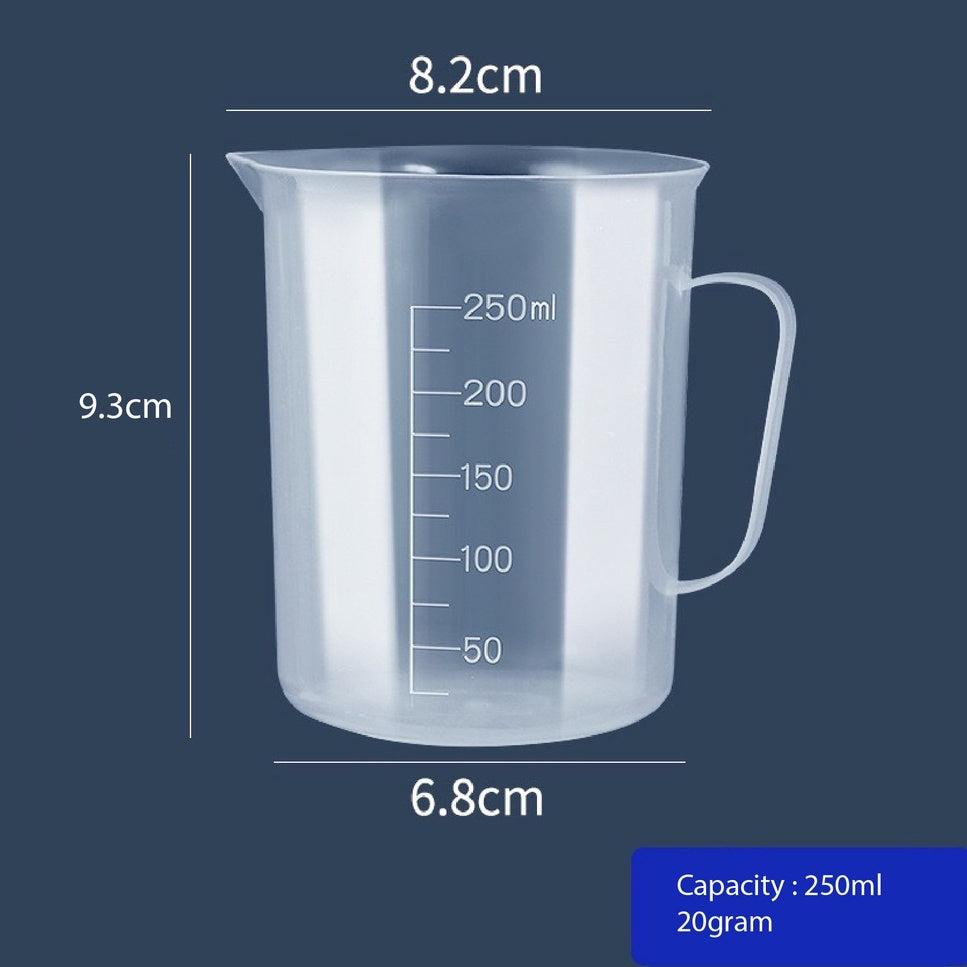 (READY STOCK)Measuring Jug Cup Plastic Transparent Kitchen Baking 100ml 250ml 500ml 1000ml 2000ml 3000ml 5000ml