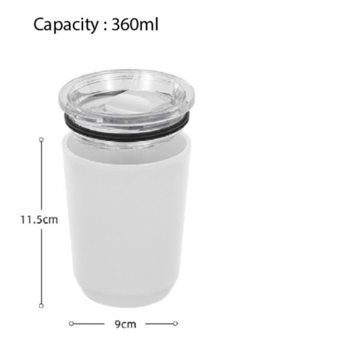 (Ready Stock)Coffee Tea Travel Sports Insulated Vacuum Mug Tumbler 360ml 460ml 510ml Stainless Steel With Lid