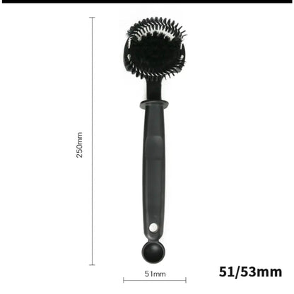 (Ready Stock)Coffee Espresso Machine Head Cleaning Brush Nylon cum Detergent Scoop 51 53 58mm