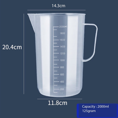 (READY STOCK)Measuring Jug Cup Plastic Transparent Kitchen Baking 100ml 250ml 500ml 1000ml 2000ml 3000ml 5000ml