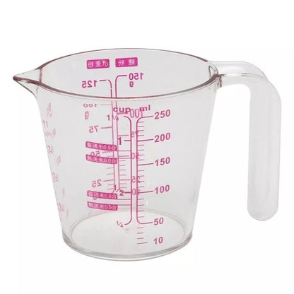 (READY STOCK)Measuring Cup Kitchen Measurement Household Baking PP Transparent With Scale 250ml 500ml