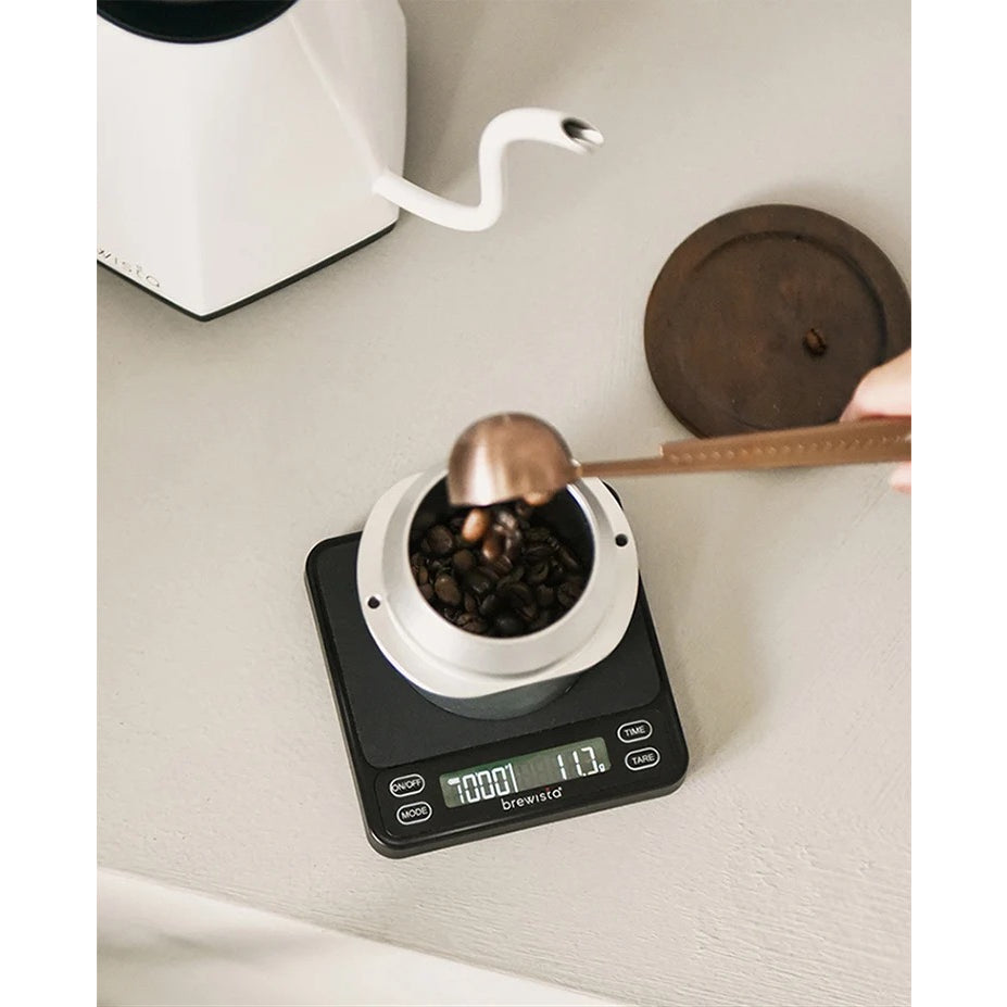 (Ready Stock)BREWISTA 2kg 0.1g Mini High Accurate Digital Coffee Espresso Machine SMART Scale LED