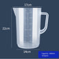 (READY STOCK)Measuring Jug Cup Plastic Transparent Kitchen Baking 100ml 250ml 500ml 1000ml 2000ml 3000ml 5000ml