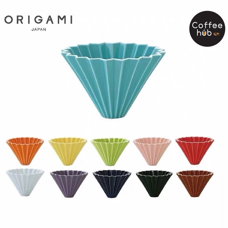 (Ready Stock)ORIGINAL Japan Origami Ceramic Coffee Dripper Size S |ORIGINAL Origami Competition Sensory Cup