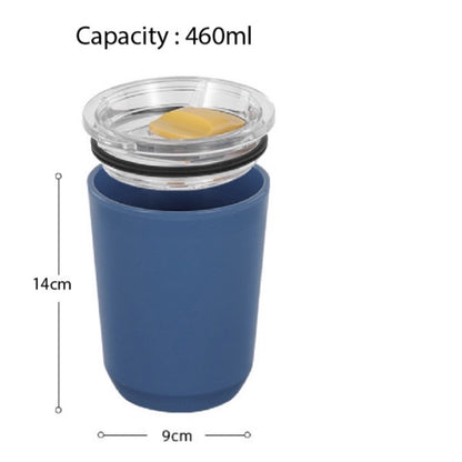 (Ready Stock)Coffee Tea Travel Sports Insulated Vacuum Mug Tumbler 360ml 460ml 510ml Stainless Steel With Lid