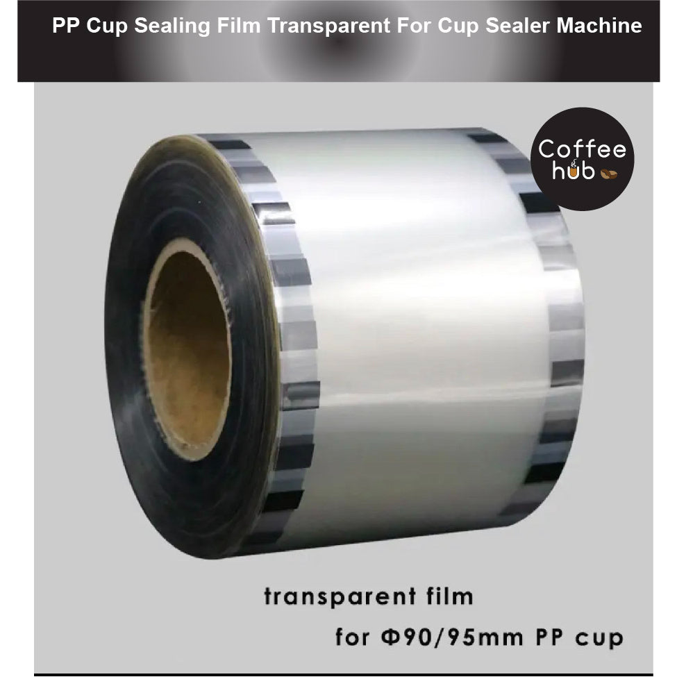 (READY STOCK)Bubble Tea Juice Drink PP Cup Sealing Film Transparent For Cup Sealer Machine