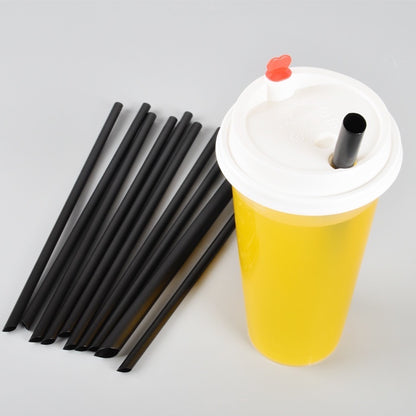 (READY STOCK)Coffee Boba Milk Tea PP Straw Café Supplies 21cm Length ±100pcs/bag 0.6cm 1.1cm(OPP Wrapped)