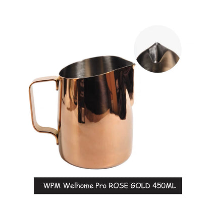 (Ready Stock)WPM Welhome Pro Milk Pitcher Professional Latte Art Pouring 300ml 450ml 500ml