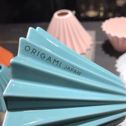 (Ready Stock)ORIGINAL Japan Origami Ceramic Coffee Dripper Size S |ORIGINAL Origami Competition Sensory Cup