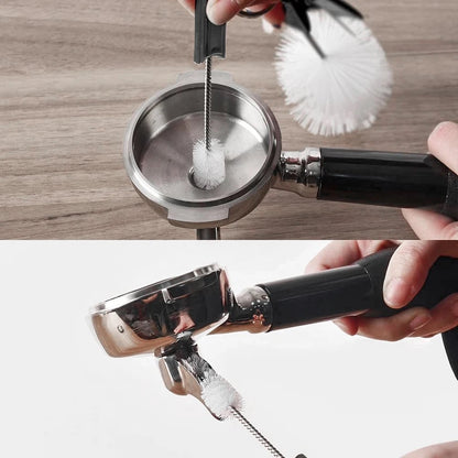 (Ready Stock)Espresso Machine Brush Cleaning With Portafilter Basket Removal Tools Set Barista Acceesories