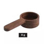 (Ready Stock)Espresso Coffee Walnut Wooden Measuring Scoop Spoon Portable for Coffee Beans Powder 8gram 10gram