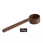 (Ready Stock)Espresso Coffee Walnut Wooden Measuring Scoop Spoon Portable for Coffee Beans Powder 8gram 10gram