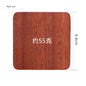 (READY STOCK) Coffee Cup Wood Coaster Square Round Resistant Heat Drink Mat Cup Pad Non Slip 8.8cm