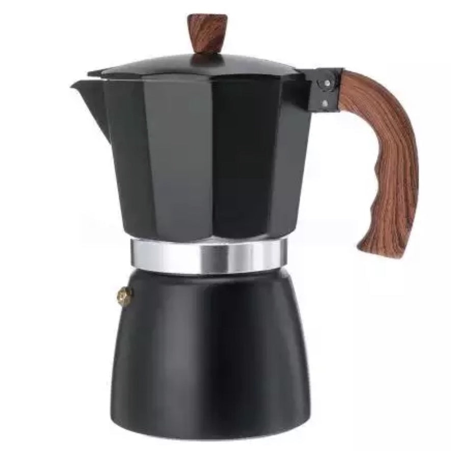 (Ready Stock)Espresso Coffee Maker Italian Style Moka Pot Stove Top 150ml 300ml Various Cols Choice Premium Quality