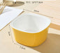 (READY STOCK)Baking Dessert Cake Caramel Pudding Bowl Ceramic Ramekins Soufflé Baking Cup Oven High Temperature