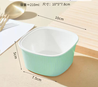 (READY STOCK)Baking Dessert Cake Caramel Pudding Bowl Ceramic Ramekins Soufflé Baking Cup Oven High Temperature