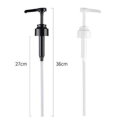 (READY STOCK)Syrup Bottle Nozzle Pump Bottle Oyster Sauce Dispenser Ketchup Vinegar Bottle Head Pressure Push Type