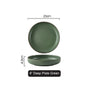 (READY STOCK)Nordic Ceramic Dish Set Household Bowl / Plate / Spoon Vertical Stripe Tableware