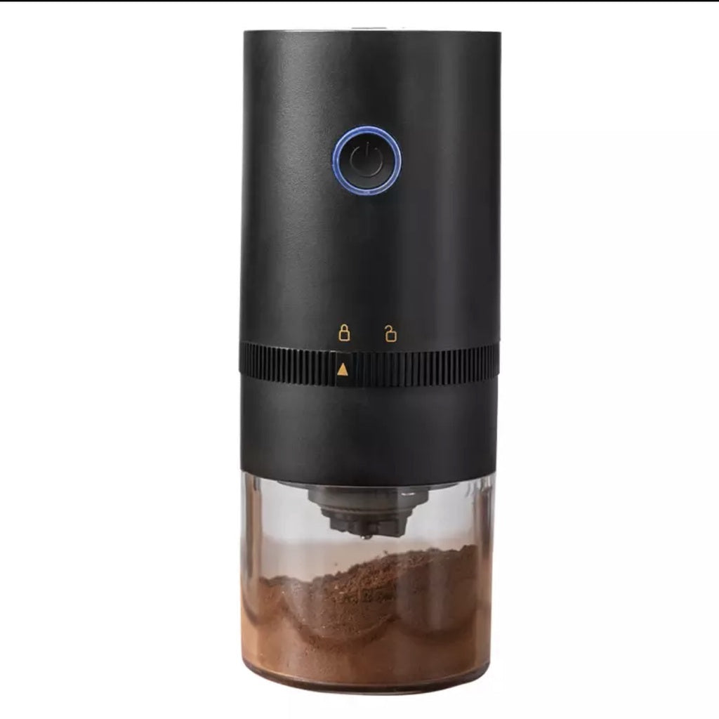 (Ready Stock)Coffee Portable Electric Coffee Grinder Automatic Type C USB Rechargeable Ceramic Burr Grind