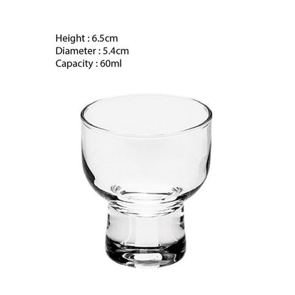 (READY STOCK)Japense Style Sake Chinese Zen Tea Shot Glass Retro Thick 50ml Capacity