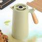 (READY STOCK)1000ml Heat Insulation Thermal Flask Jug Bottle Hot Water With Handle Temperature Display