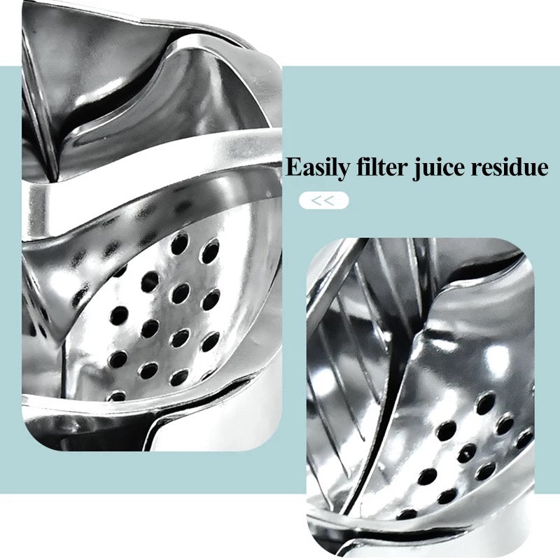 (Ready Stock)Manual Handheld Fruit Juicer Extractor Lemon Tangerine Clip Durable Juicer Durable Aluminium Alloy