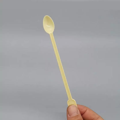 Ready Stock)Coffee Mixing Plastic Stirrer With Handle Tea Milk Café Supplies 13cm Length ±500pcs/bag