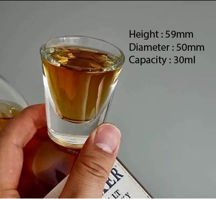 (READY STOCK)Japense Style Sake Chinese Zen Tea Shot Glass Retro Thick 50ml Capacity